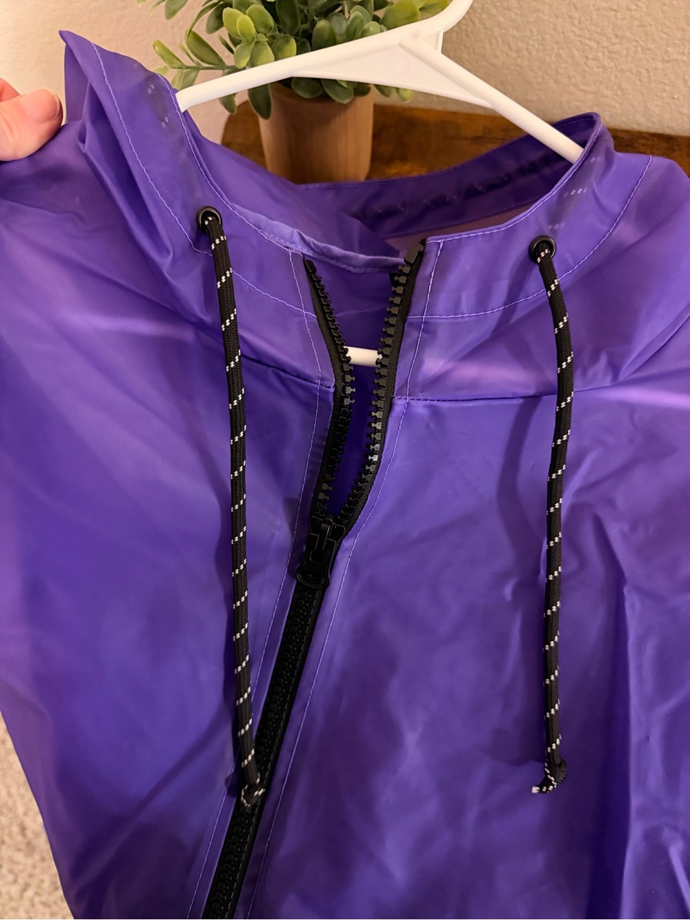 wild fable Purple Hooded Anorak Jacket